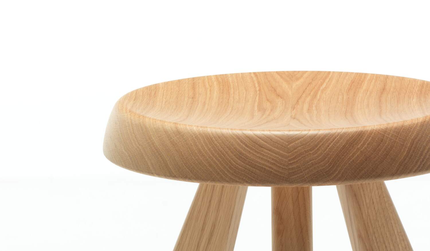 TABOURET MÉRIBEL DESIGN CHARLOTTE PERRIAND
